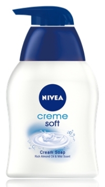 Nivea folykony szappan pumps 250ml creme soft